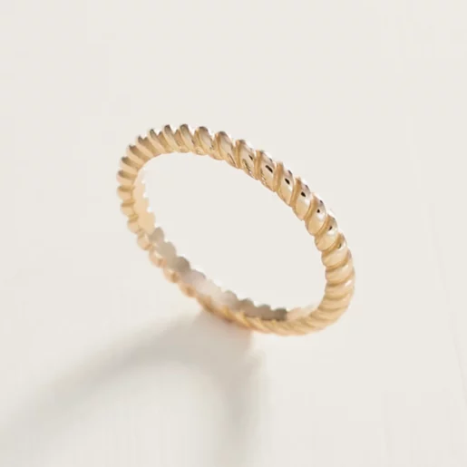 Small Twisted Wire Ring