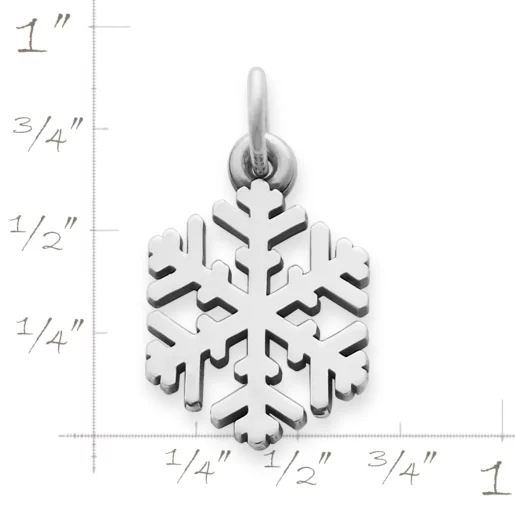 Snow Crystal Charm