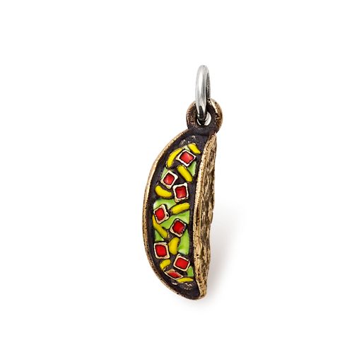 Enamel Taco Tuesday Charm