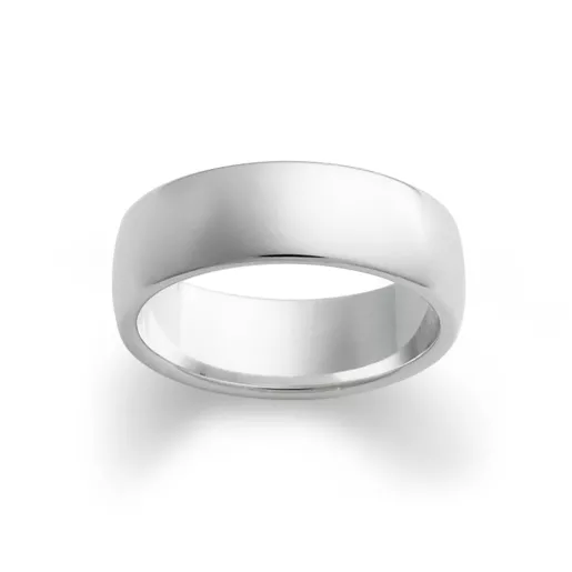Wide Athena Wedding Ring