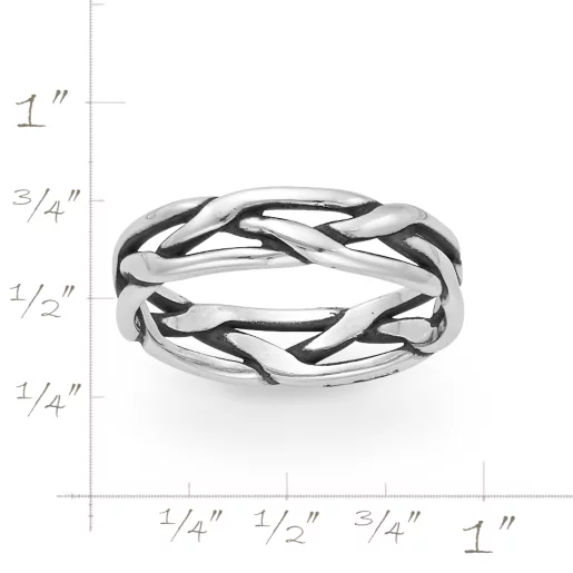 Tresse Wedding Ring