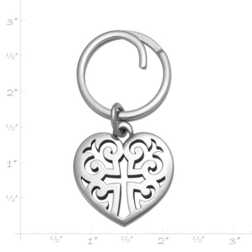 Regal Heart Key Chain
