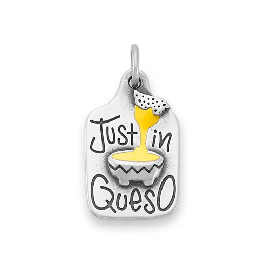 Enamel Just in Queso Charm