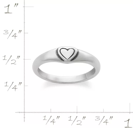 Child's Cherished Heart Ring
