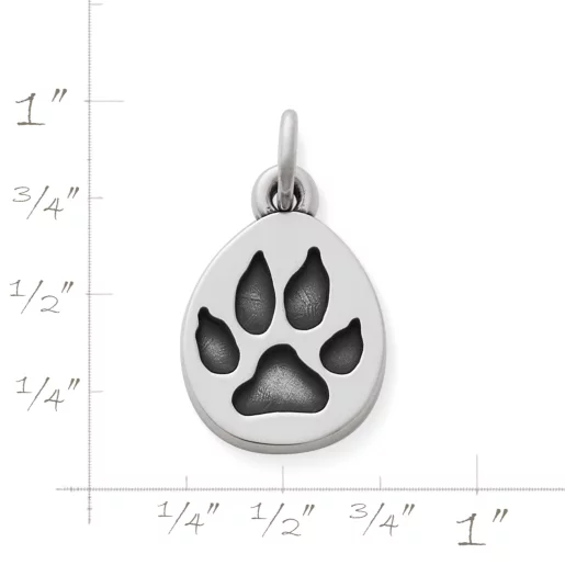 Paw Print Charm