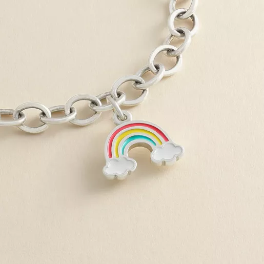 Enamel Rainbow Charm