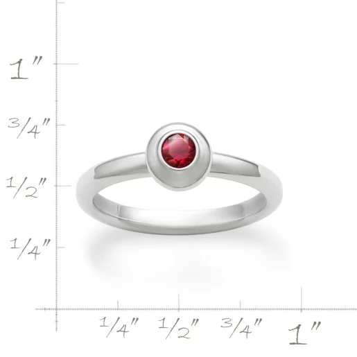 Avery Remembrance Birthstone Ring
