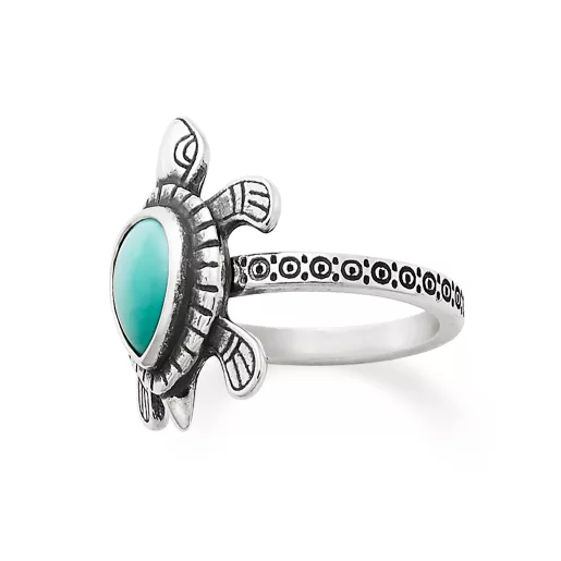 Turtle Gemstone Ring