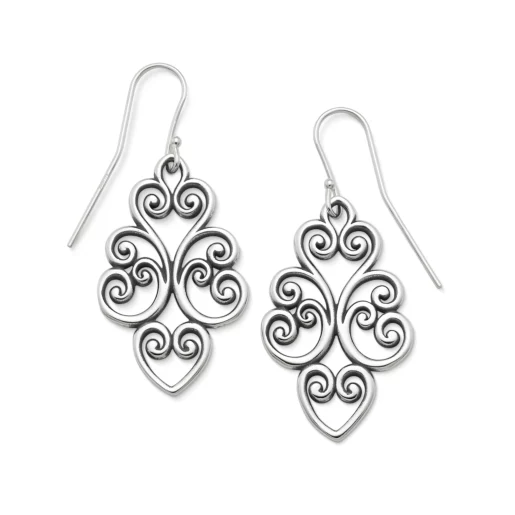 Jubilant Heart Dangle Earrings