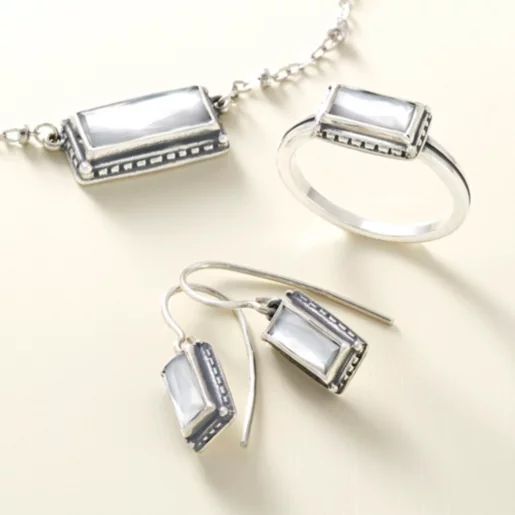 Palais Layered Gemstone Dangle Earrings