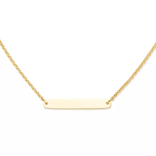 Engravable Horizon Necklace