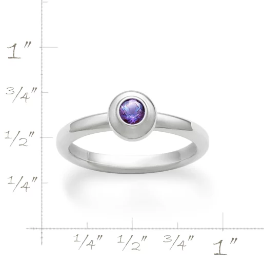 Avery Remembrance Birthstone Ring