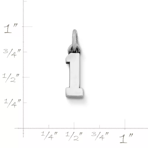 Ivy League Number Charm