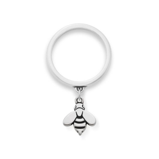 Honeybee Charm Dangle Ring