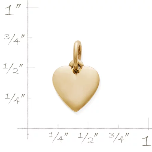 Puffed Heart Charm