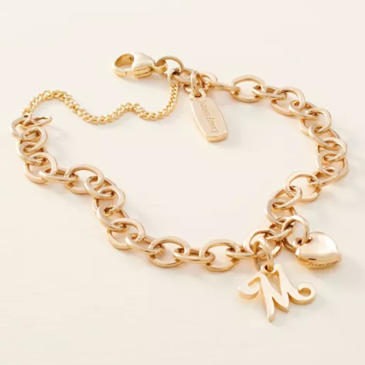 Forged Link Charm Bracelet