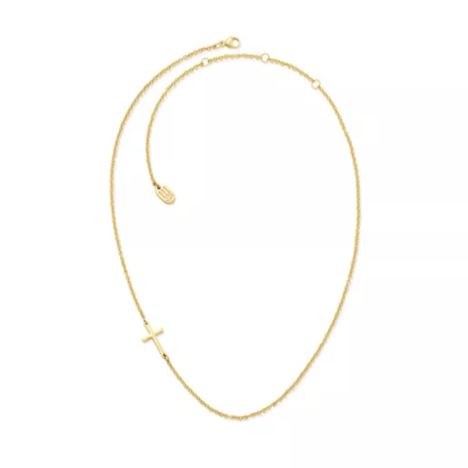 Horizon Cross Necklace