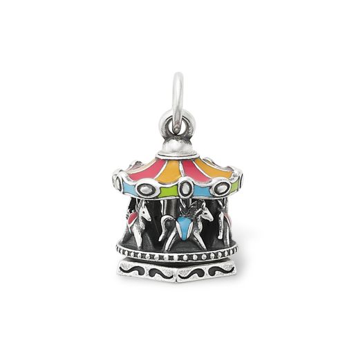 Enamel Carousel Charm