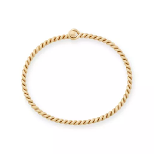 Twisted Wire Hook-On Bracelet