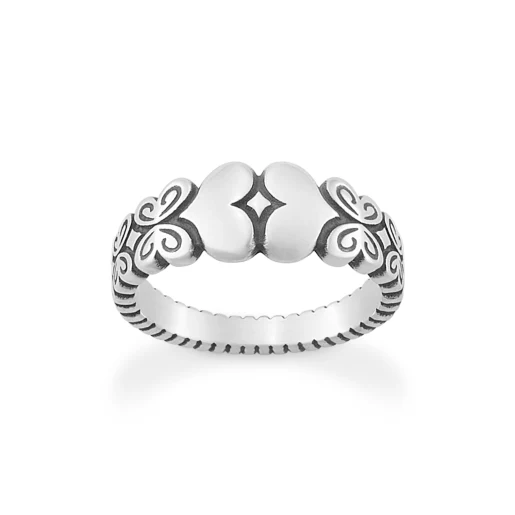 Hearts and Butterflies Ring