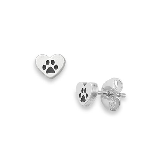 Love My Pet Heart Studs