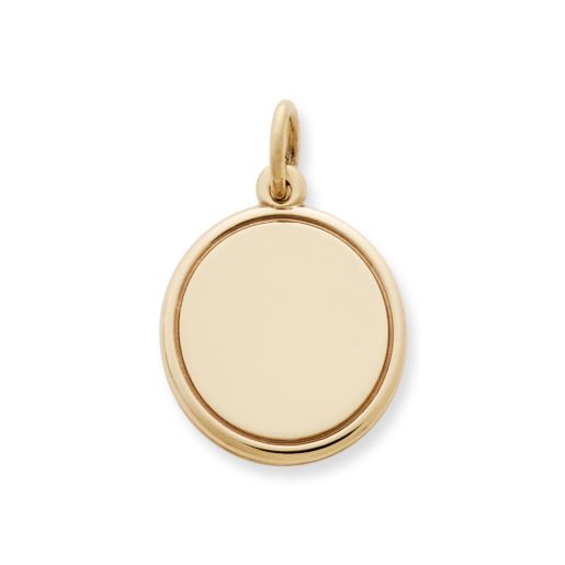 Engravable Disc Charm