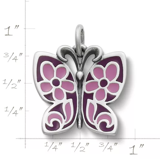 Enamel Butterfly Charm