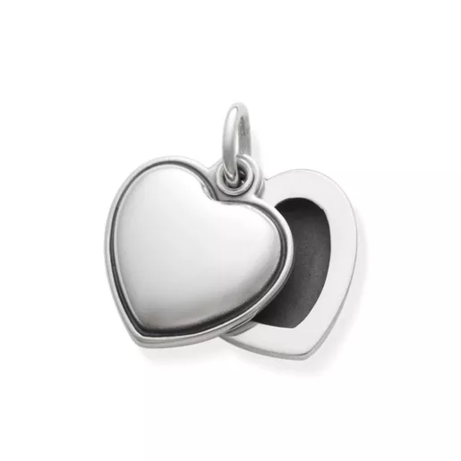Swivel Heart Locket Charm