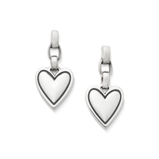 Timeless Heart Drop Earrings
