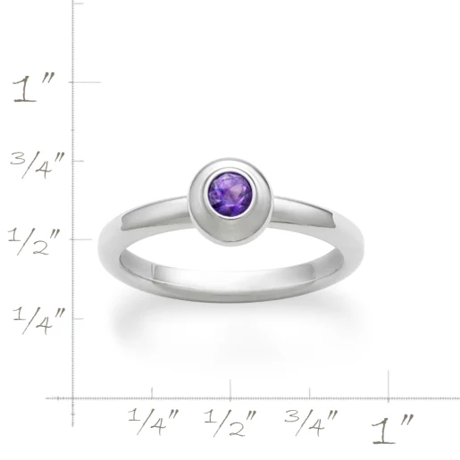 Avery Remembrance Birthstone Ring