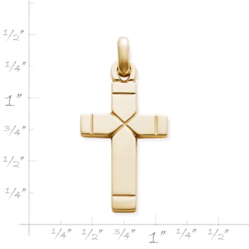 Plain Latin Cross Pendant