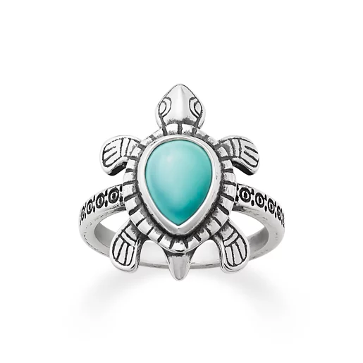 Turtle Gemstone Ring