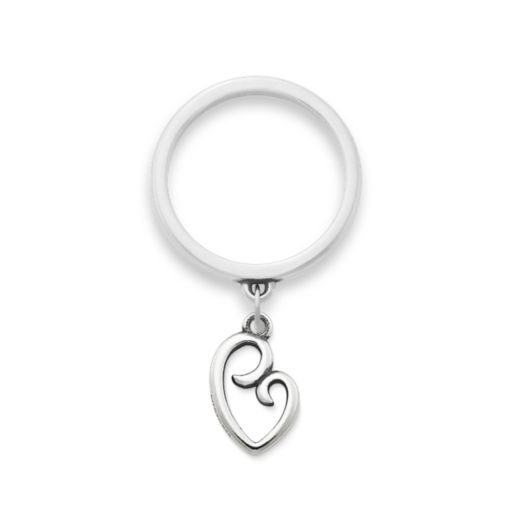 Delicate Mother's Love Charm Dangle Ring