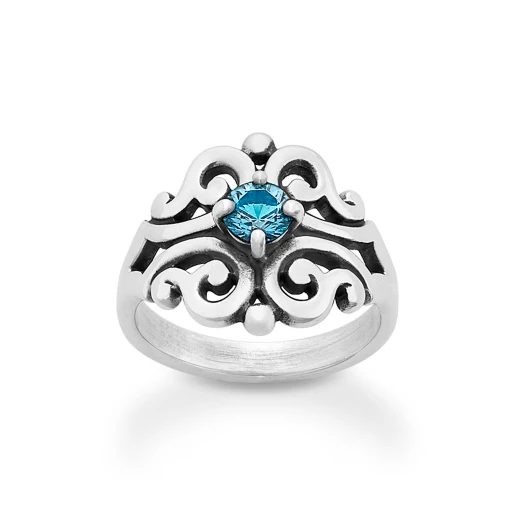 Spanish Lace Birthstone Ring