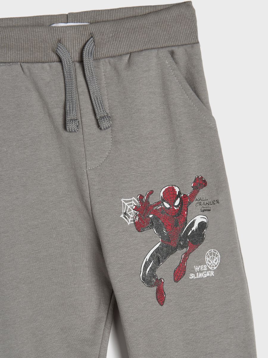 Spodnie dresowe jogger Spiderman Kolor szary  6803M-90X
