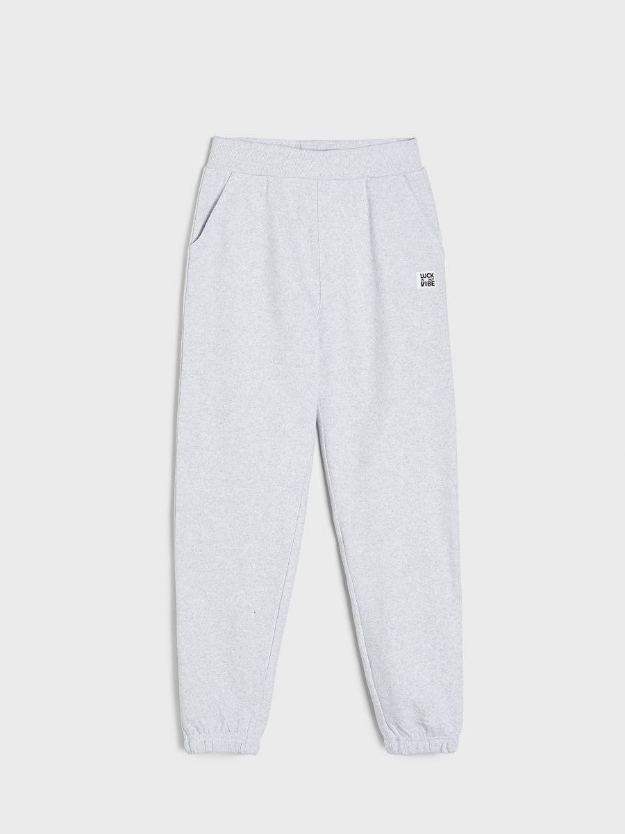 Spodnie dresowe jogger Kolor szary  8661M-09M