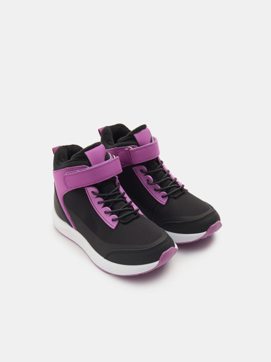 Sneakersy za kostkę Kolor fioletowy  7602R-34X