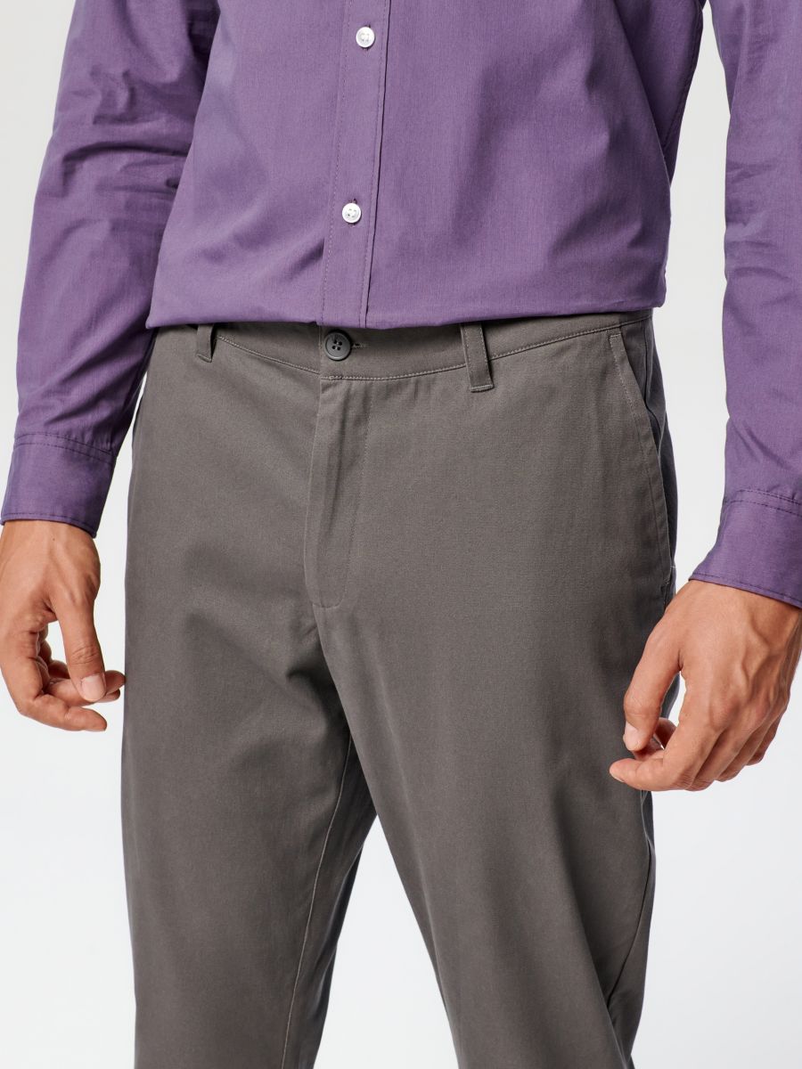 Spodnie chino Kolor szary  8439C-09X