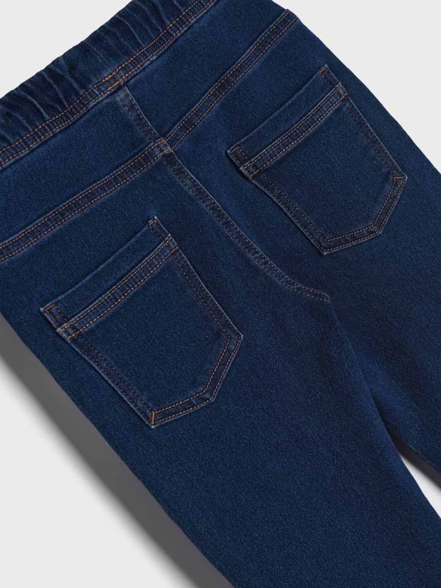 Jeansy jogger Kolor niebieski  4369T-55J