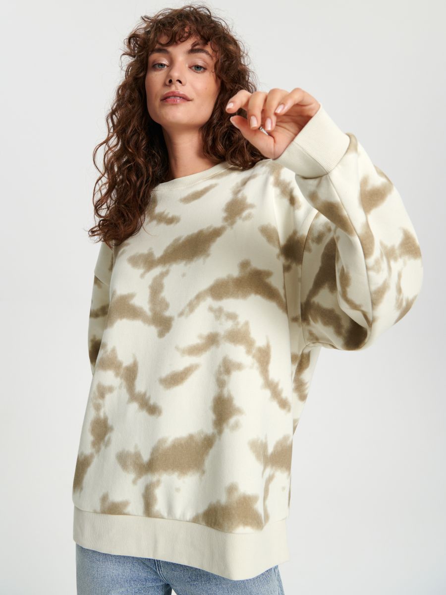 Bluza z nadrukiem Kolor wielobarwny  4520X-MLC