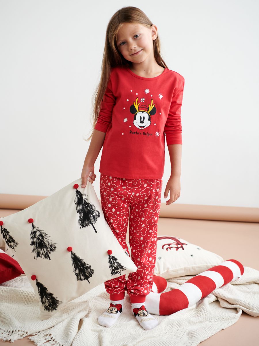 Piżama Myszka Minnie Kolor czerwony  0211N-33X