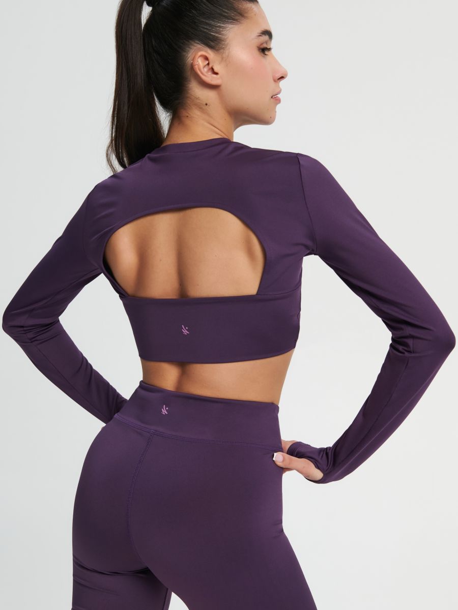 Kolarki GYM HARD Kolor fioletowy  4841T-49X