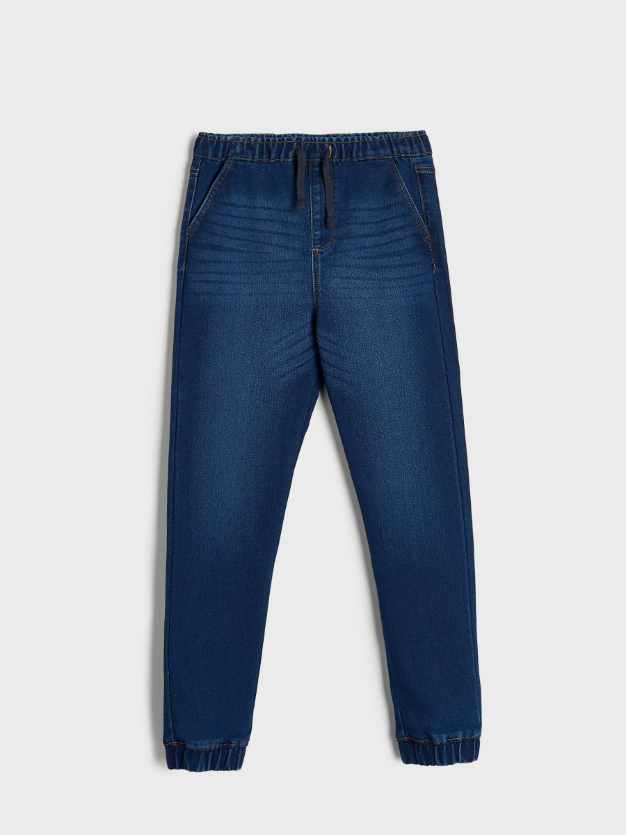 Jeansy jogger Kolor granatowy  2614O-59J
