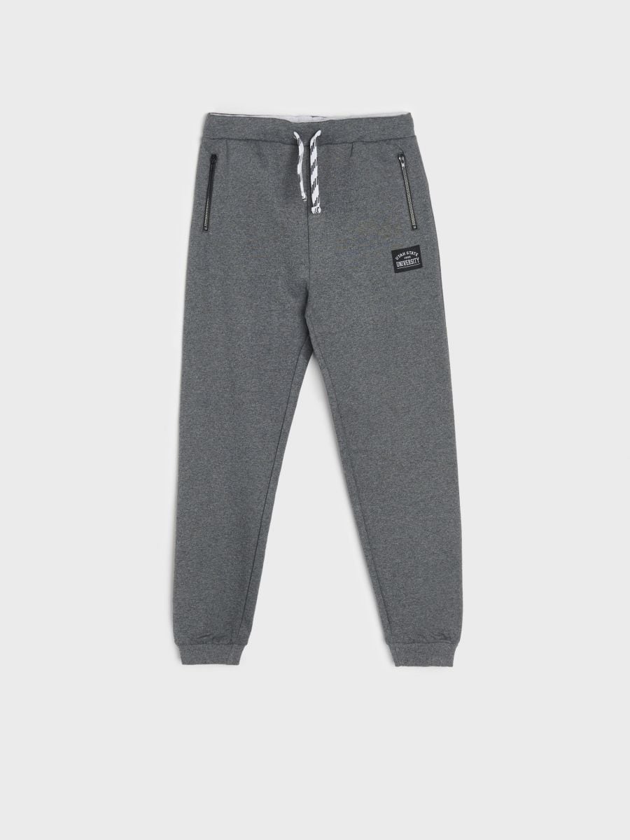 Spodnie dresowe jogger 2 pack Kolor szary  5906X-09M