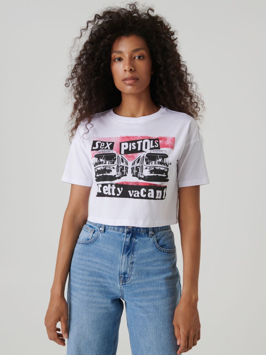 Koszulka Sex Pistols Kolor biały  8115J-00X