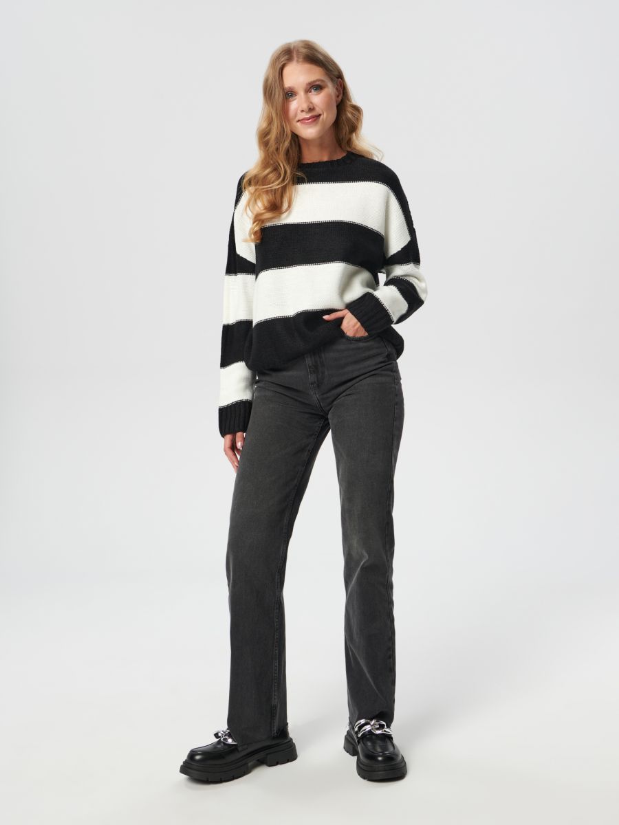 Sweter w paski Kolor wielobarwny  3358X-MLC
