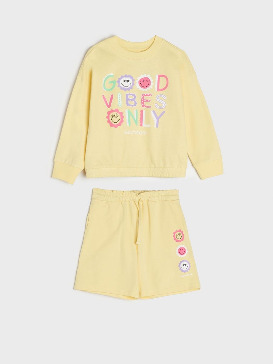 Komplet dresowy SmileyWorld® Kolor żółty  6630R-10X