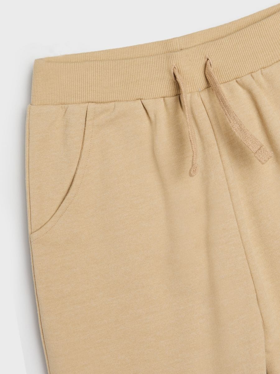 Spodnie dresowe jogger Kolor beżowy  4784J-08X