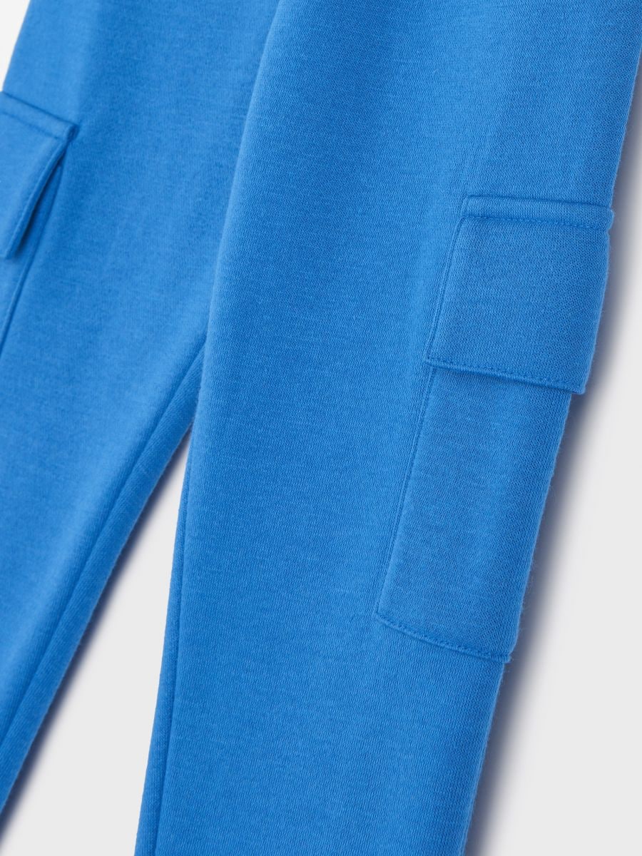 Spodnie dresowe jogger Kolor niebieski  WJ872-55X