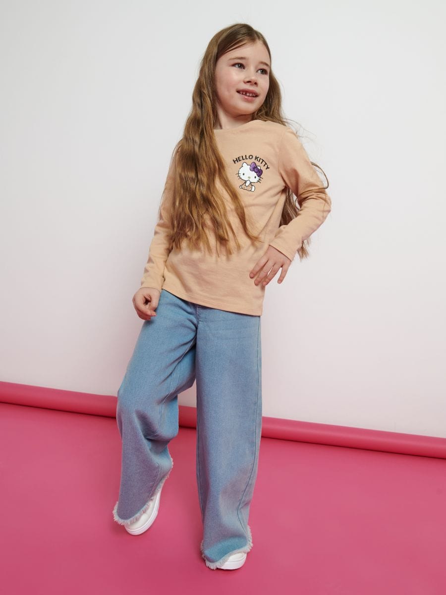 Koszulka Hello Kitty Kolor brązowy  8755E-84X
